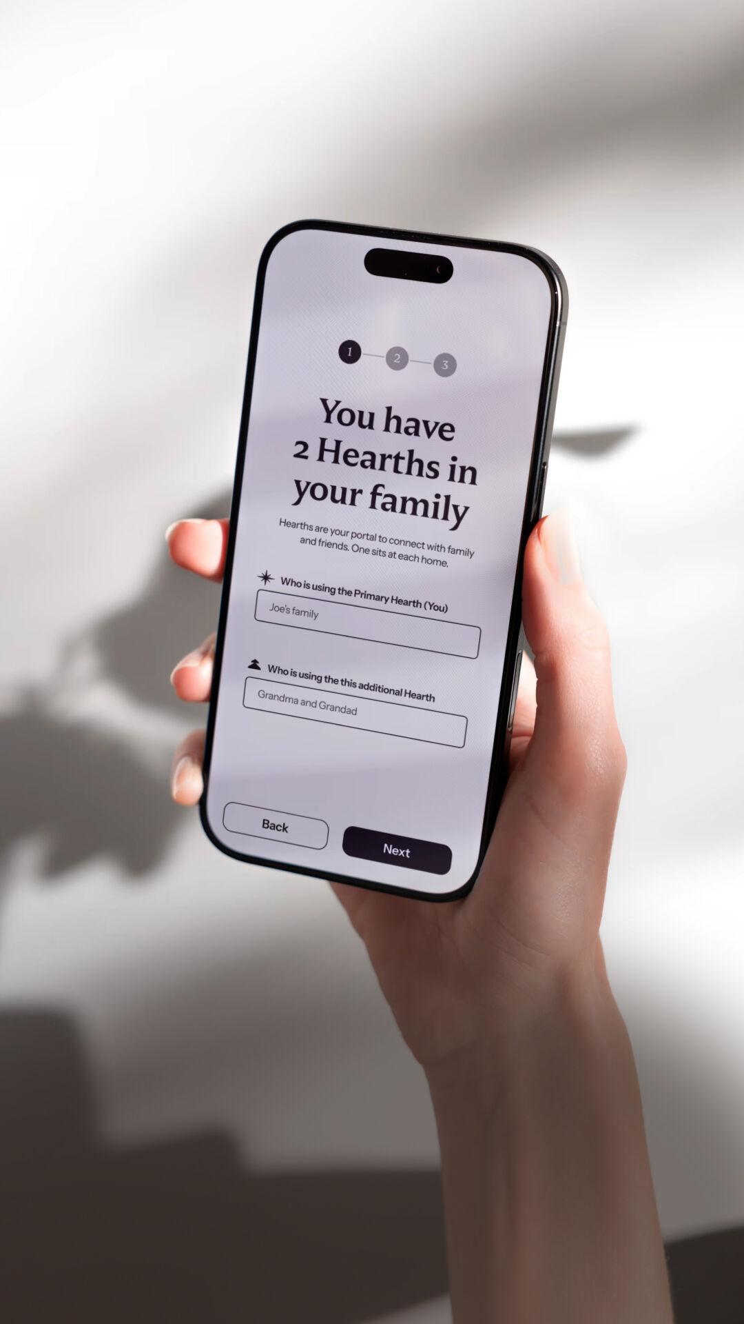 One family account.